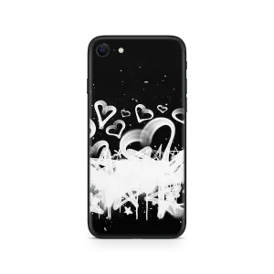 Apple iPhone Hearts and Stars Skin