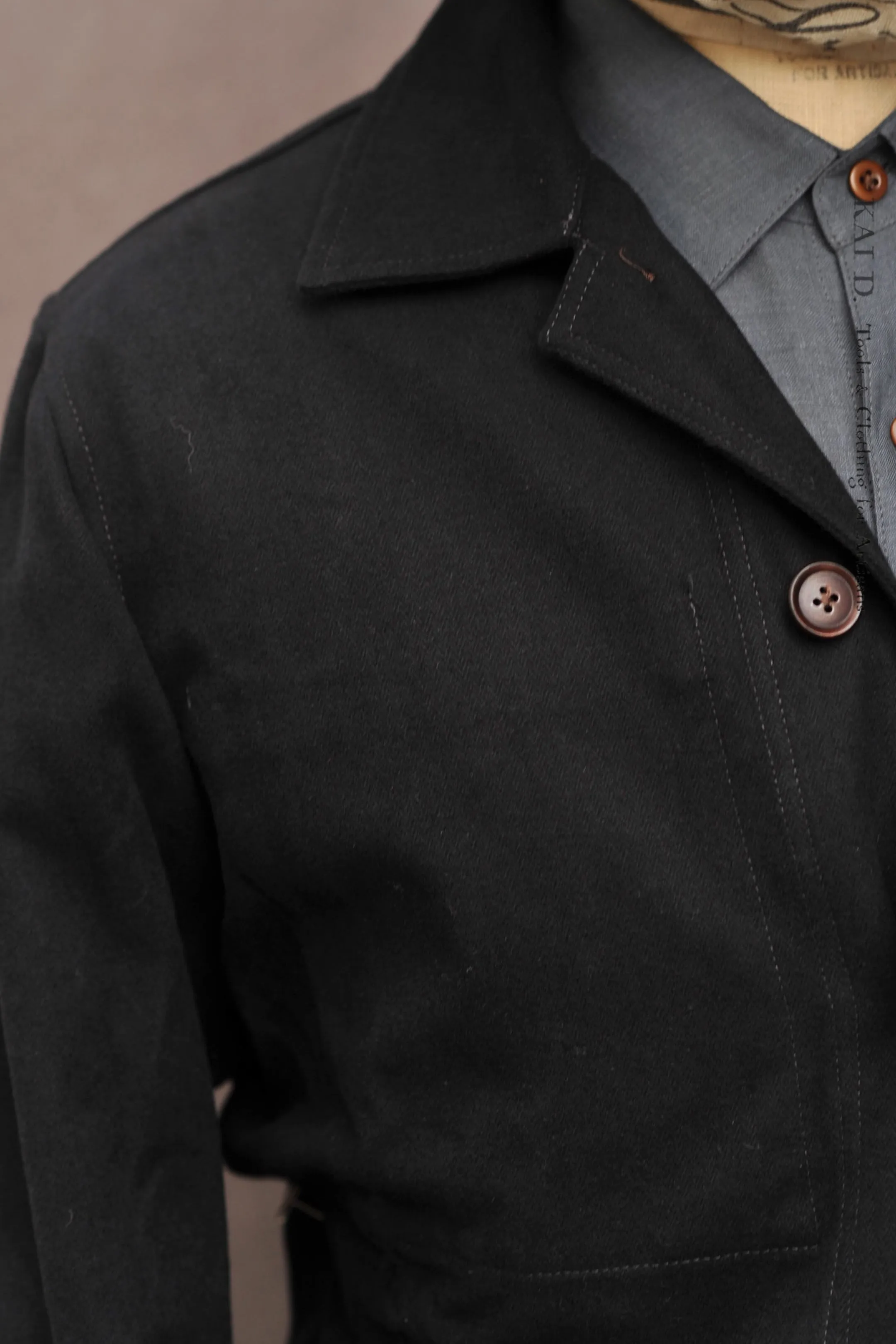 Architect Jacket - Japanese Moleskin - S, M, L, XL