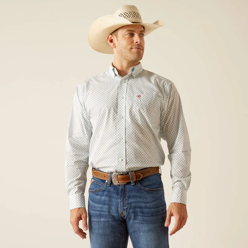 Ariat Wrinkle Free Irving Shirt in White