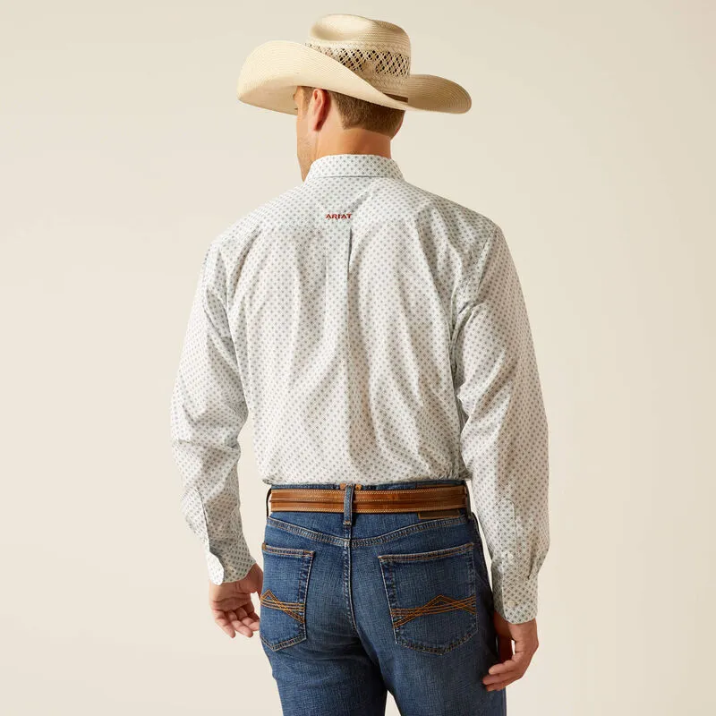 Ariat Wrinkle Free Irving Shirt in White
