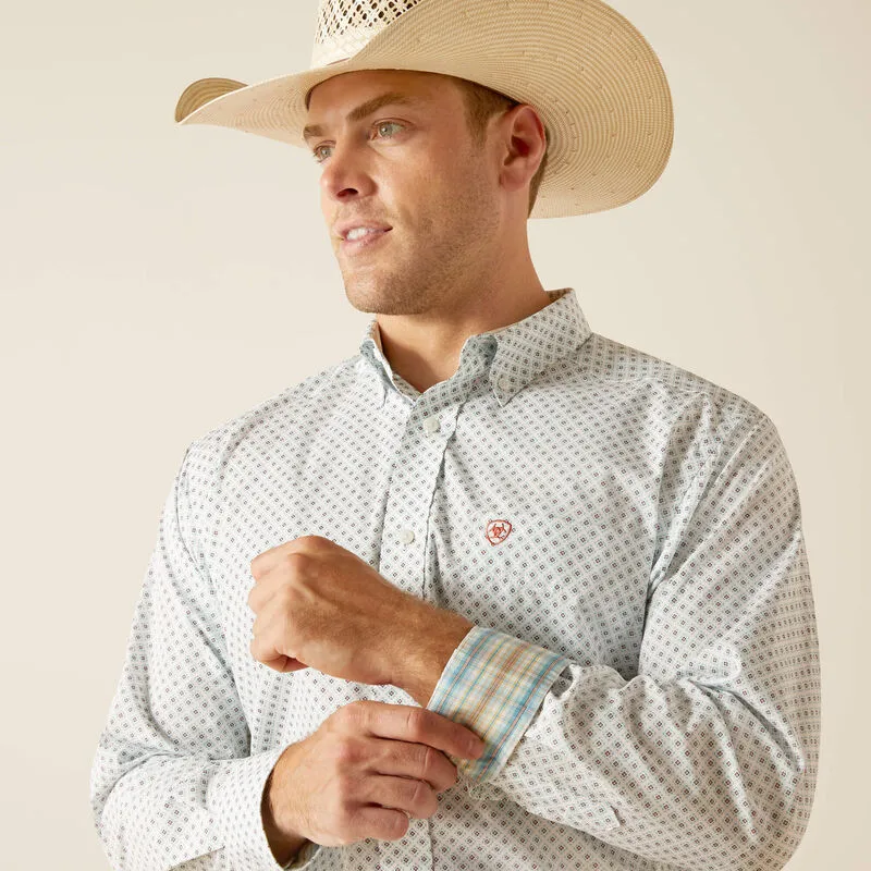 Ariat Wrinkle Free Irving Shirt in White
