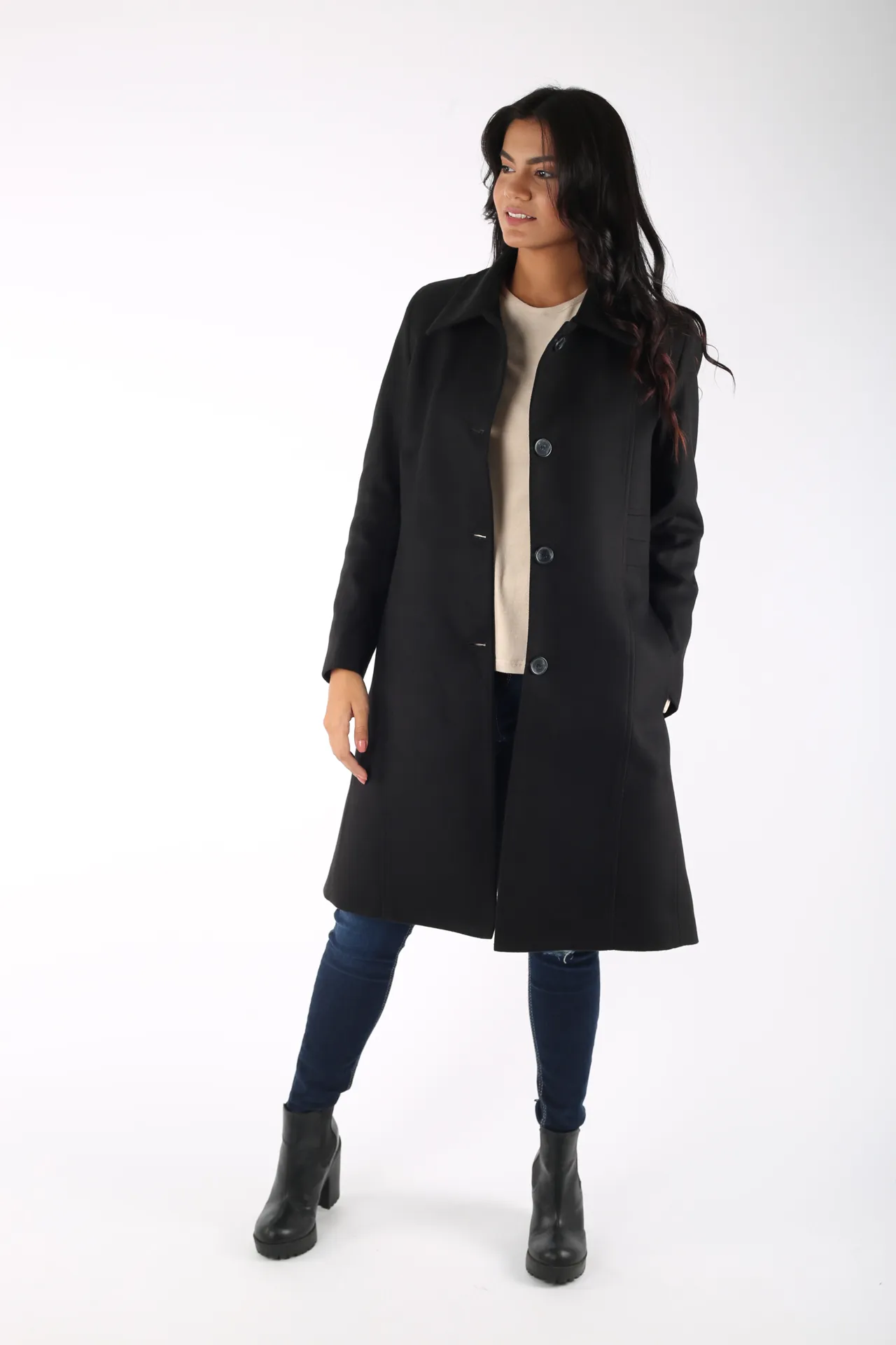 Classic Half Coat - 150007