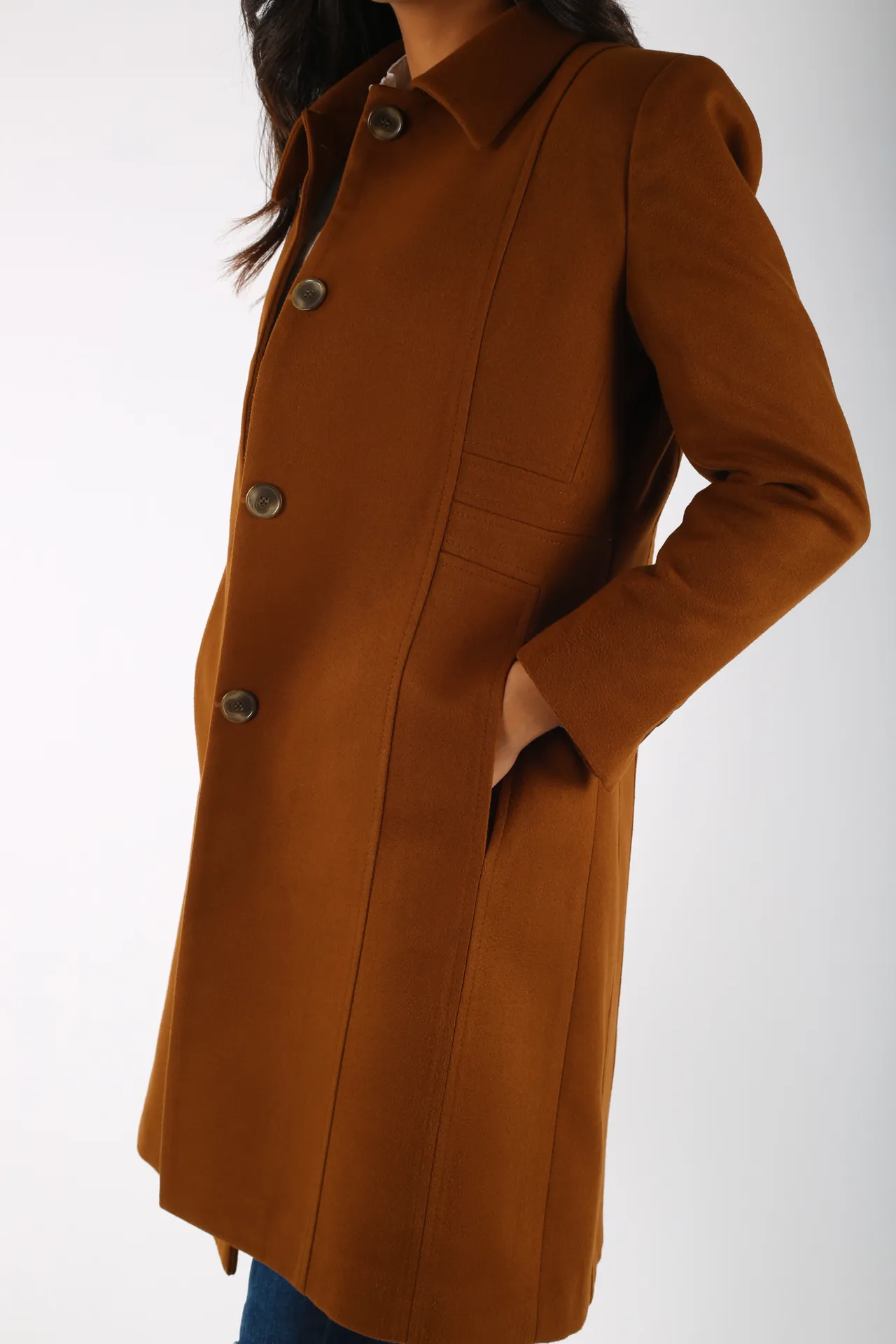 Classic Half Coat - 150007