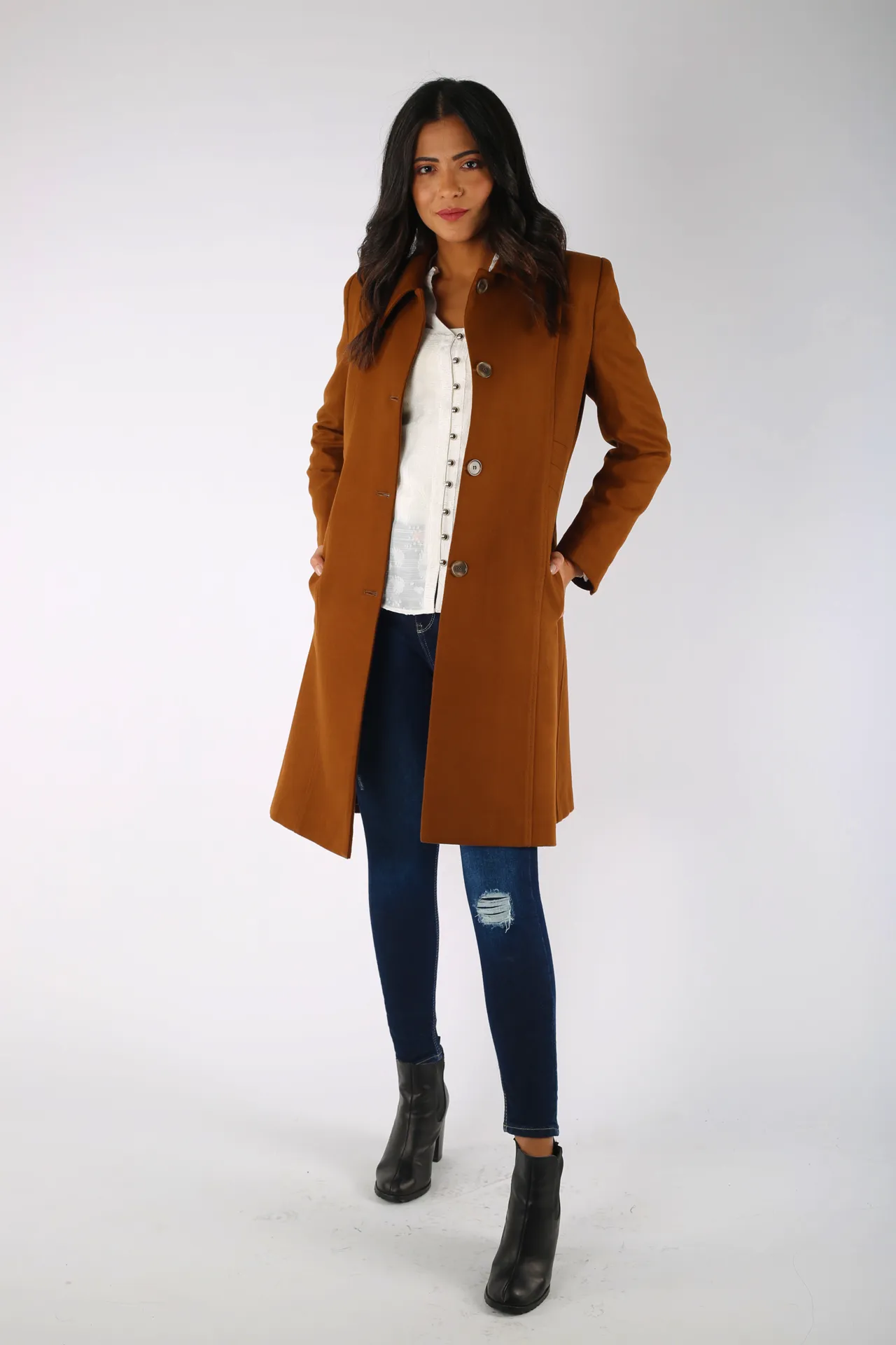 Classic Half Coat - 150007