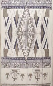 EASC8549 Ethnic Pattern Print Scarf