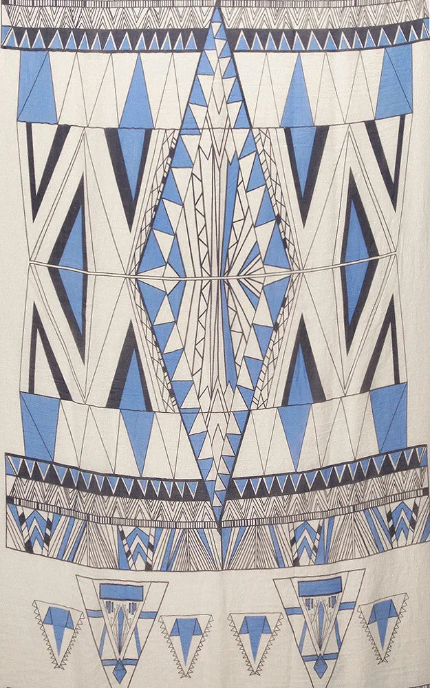 EASC8549 Ethnic Pattern Print Scarf