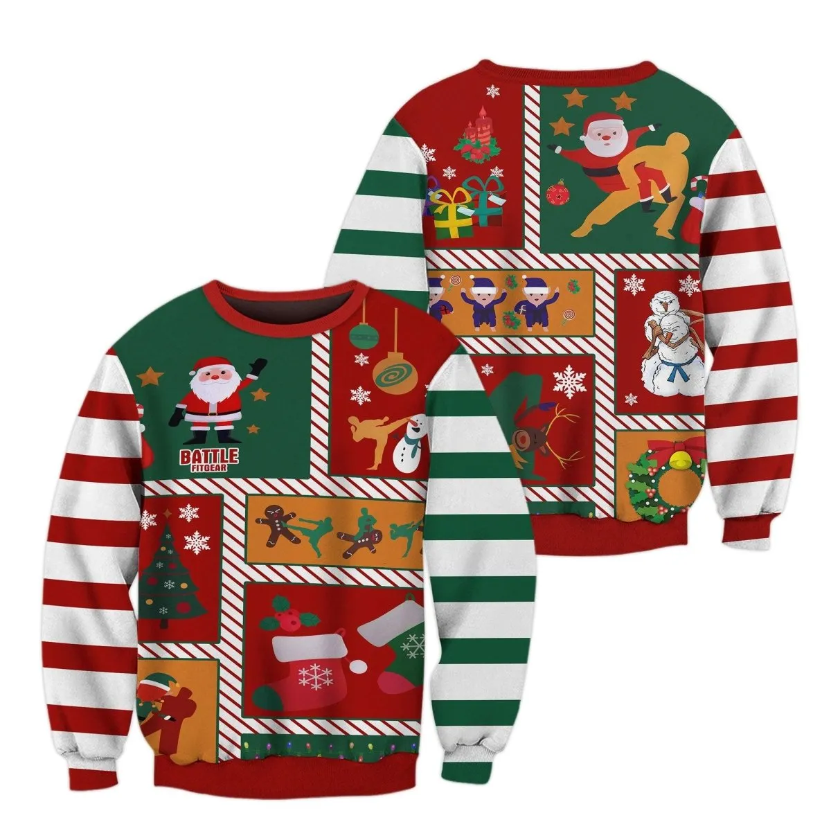 Jiu Jitsu Christmas Sweatshirt