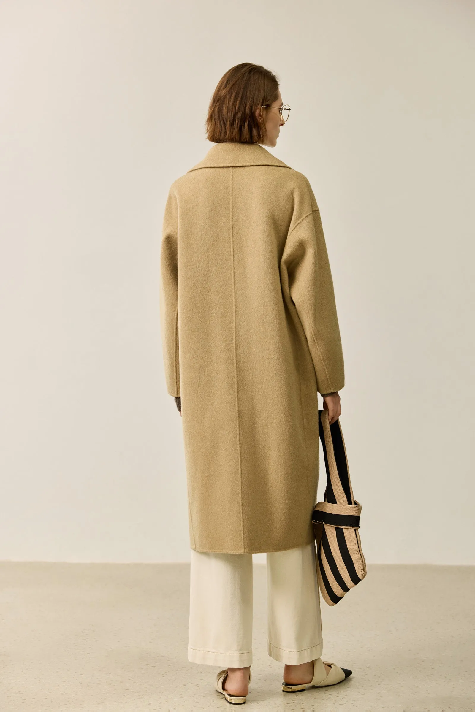 LILY Double-Faced Wool Coat