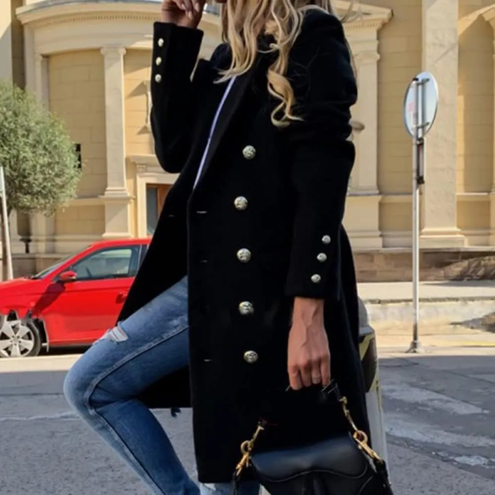 Madeleine I Elegant Long Coat