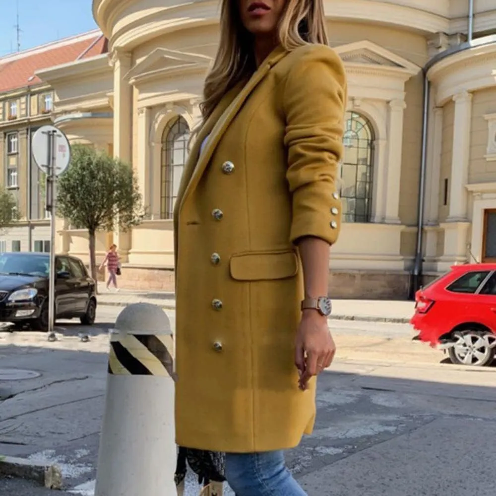 Madeleine I Elegant Long Coat