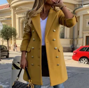 Madeleine I Elegant Long Coat