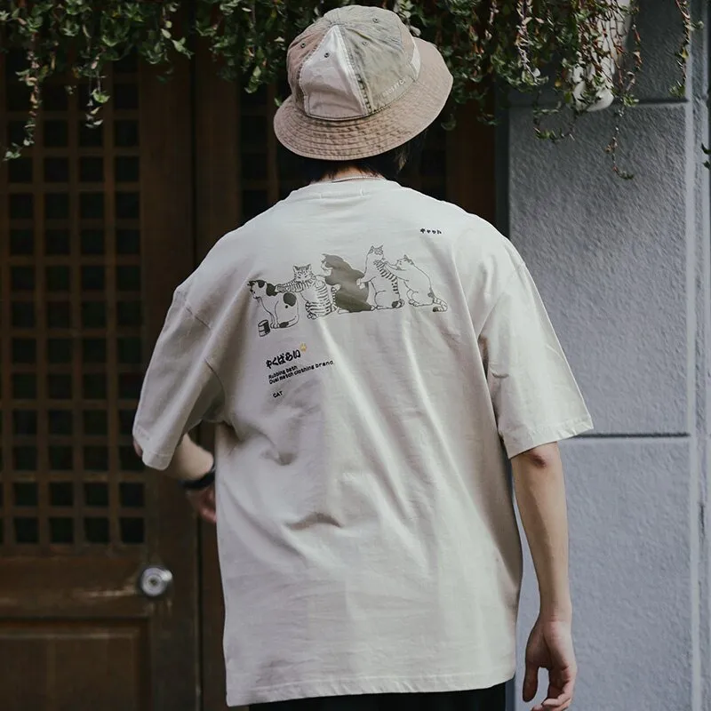 Men's Funny Cat T-Shirt