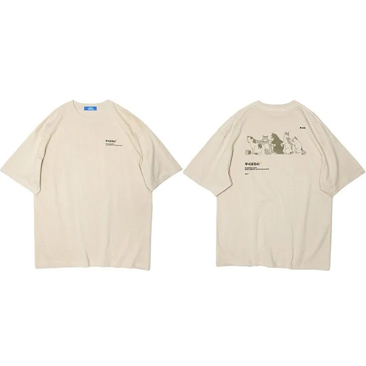 Men's Funny Cat T-Shirt