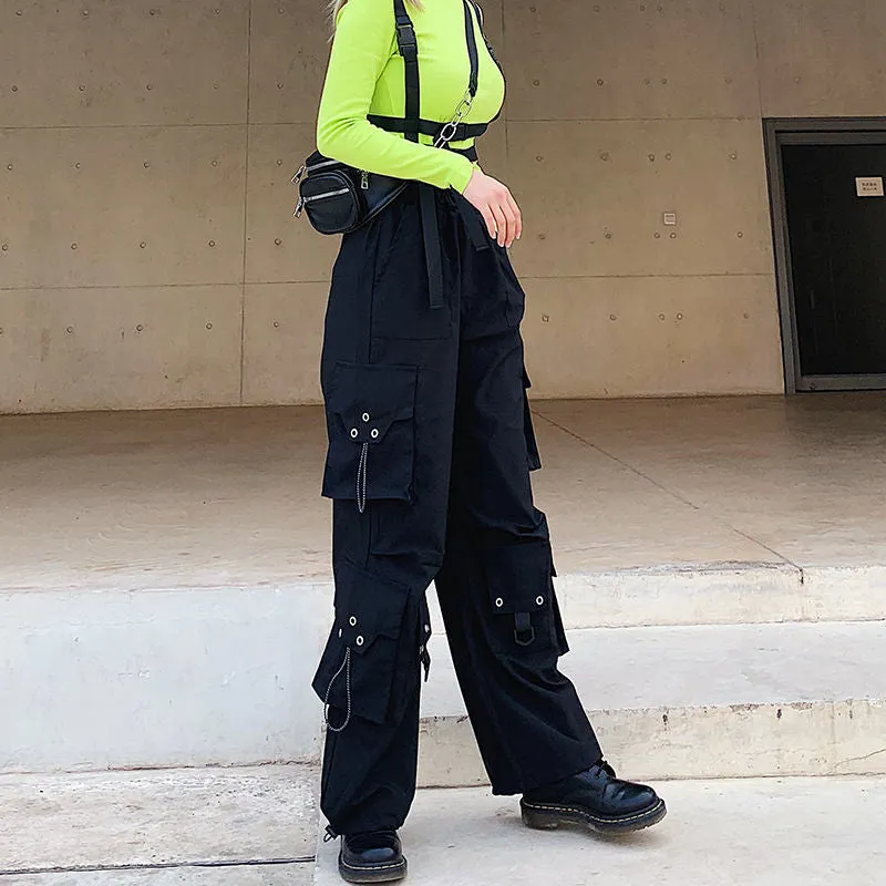 Pantalon coréen bouffant