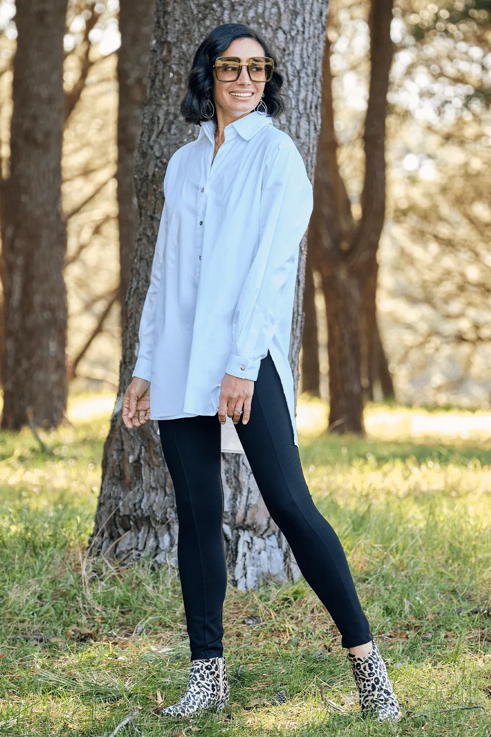 Tilly Dress Shirt White