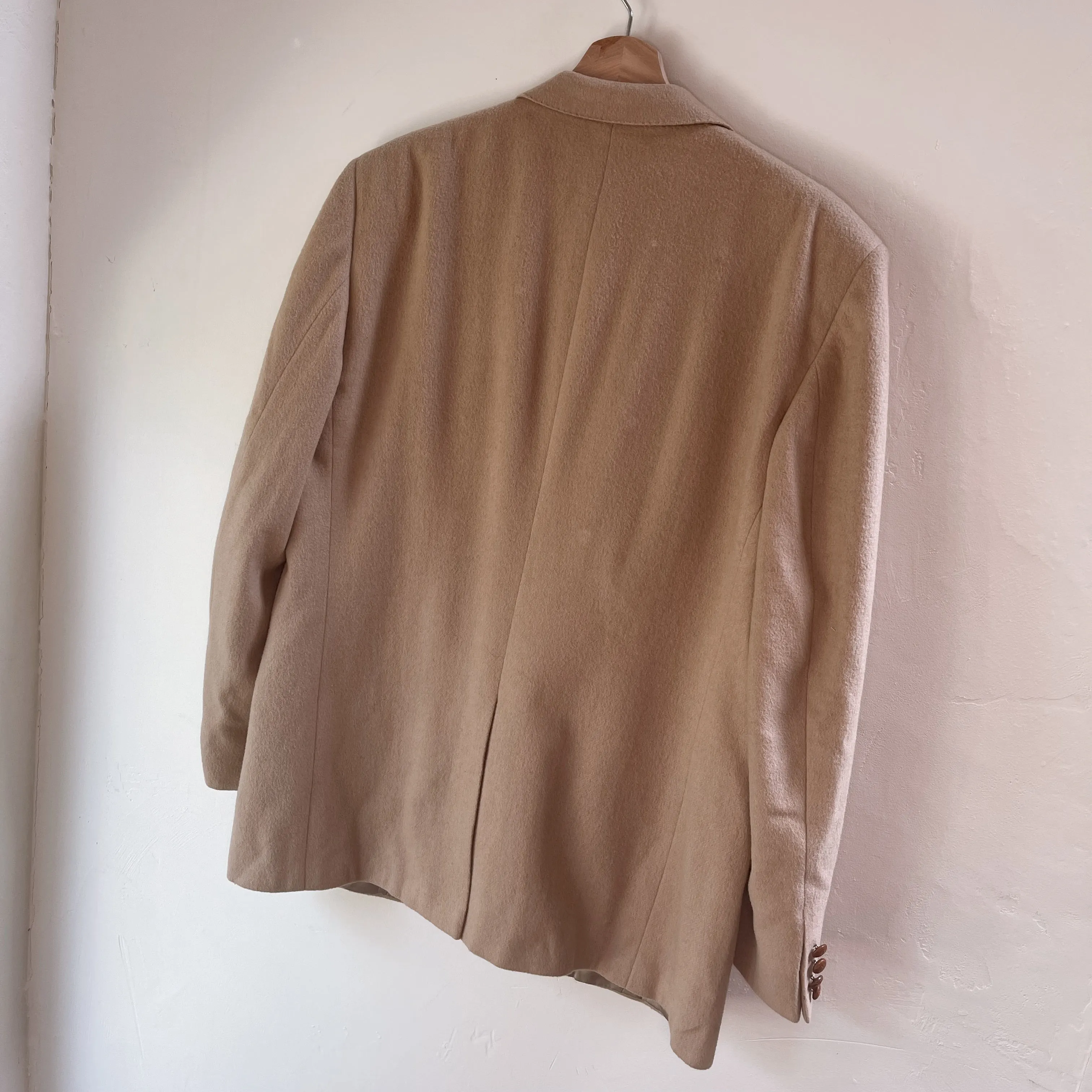 Vintage Lanvin Camel Hair Blazer