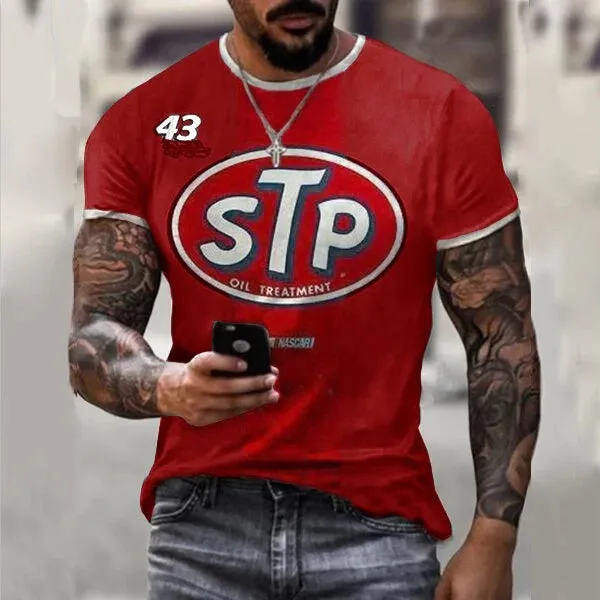 Vintage Motor Oil Motorcycles T-Shirt