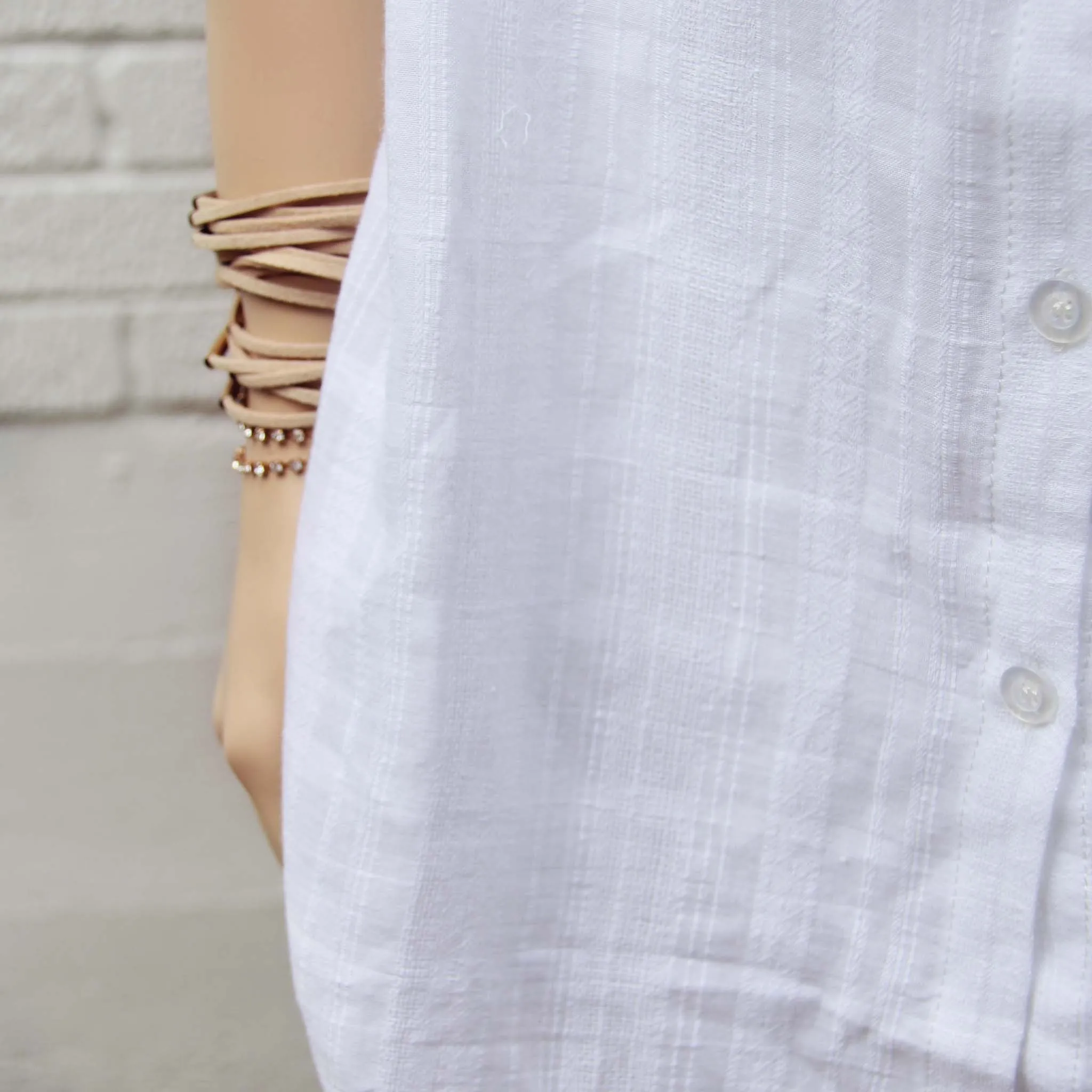 White Sage Shirt Dress